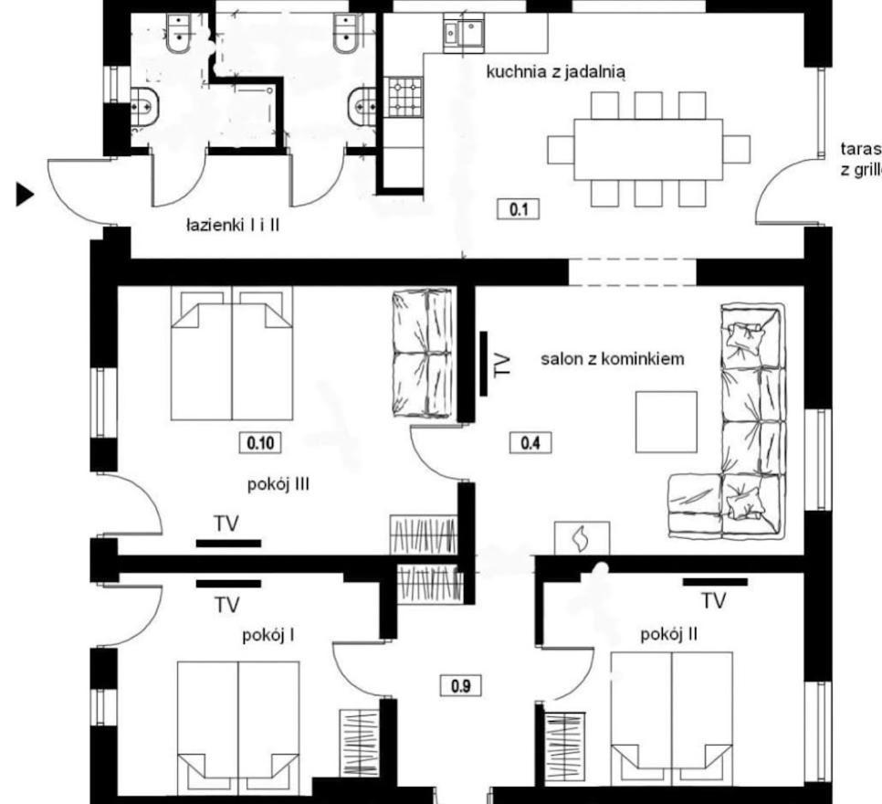Apartament Pod Bukowym Lasem Meszna Ngoại thất bức ảnh